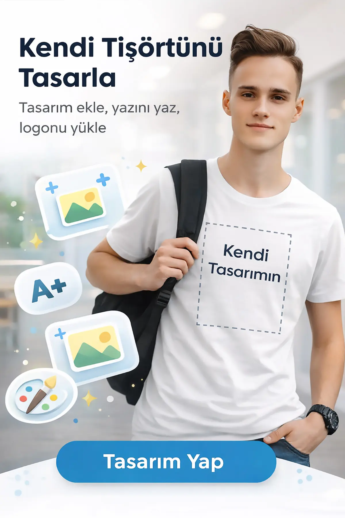Tasarımını Gönder veya Kendin Tasarla