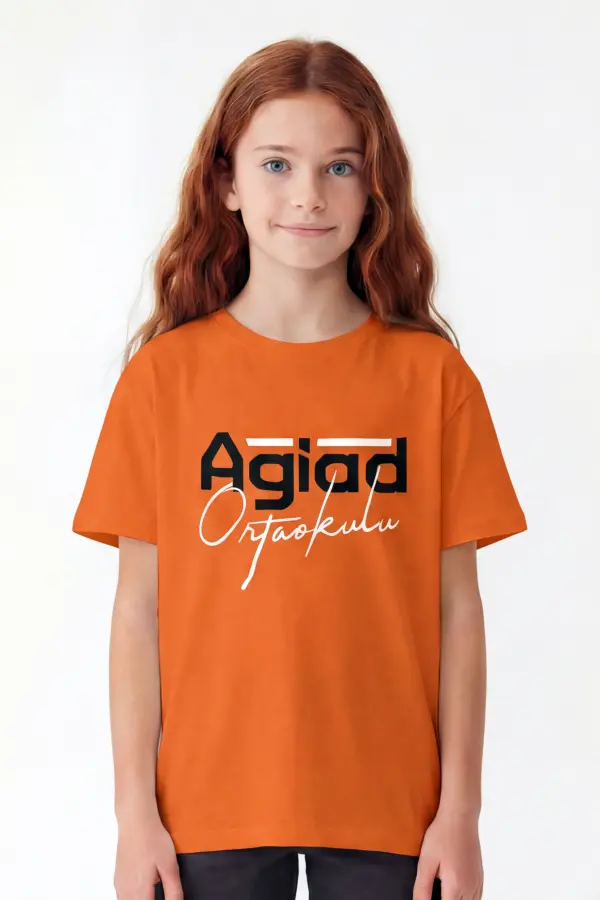 Agiad Ortaokulu Okul Tişörtü