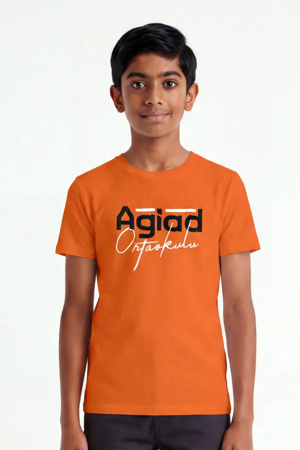 Agiad Ortaokulu Okul Tişörtü