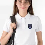 Aselsan Mesleki ve Teknik Anadolu Lisesi Beyaz Polo Yaka Tişört