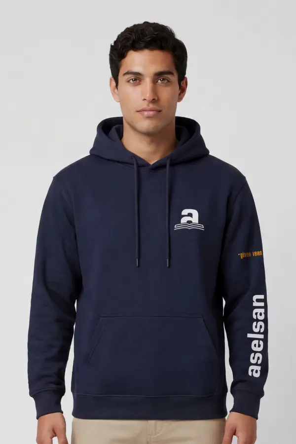 Aselsan Mesleki ve Teknik Anadolu Lisesi Lacivert Hoodie