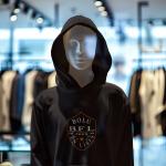 Bolu Fen Lisesi Siyah Kapüşonlu Sweatshirt