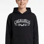 Çağaloğlu Anadolu Lisesi Siyah Kapşonlu Sweatshirt – 1850 Koleksiyon