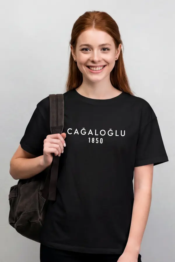 Cağaloğlu Anadolu Lisesi Siyah Tişört