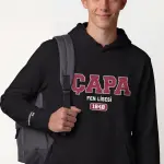 Çapa Fen Lisesi Siyah Kapşonlu Sweatshirt – 1848 Koleksiyon
