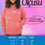 Turuncu Unisex Kapüşonlu Sweatshirt – Okul Yönetmeliğine Uygun Şık ve Rahat Seçim