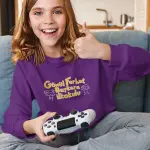 Gönül Ferhat Baykara İlkokulu Mor Sweatshirt