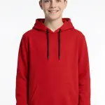 Kırmızı Kapüşonlu Hoodie – Rahat, Dayanıklı ve Tarz Sweatshirt