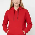 Kırmızı Kapüşonlu Hoodie – Rahat, Dayanıklı ve Tarz Sweatshirt