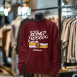 Öğretmen Zeynep Erdoğdu Ortaokulu Bordo Sweatshirt
