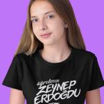 Öğretmen Zeynep Erdoğdu Ortaokulu Siyah Tişört