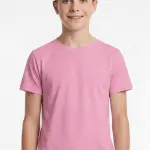 Pembe Basic Tişört – %100 Pamuk, Rahat ve Şık