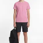 Pembe Basic Tişört – %100 Pamuk, Rahat ve Şık