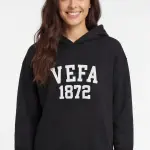 Vefa Lisesi 1872 Siyah Hoodie