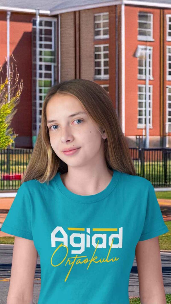 Agiad Ortaokulu Okul Tişörtü - Görsel 2