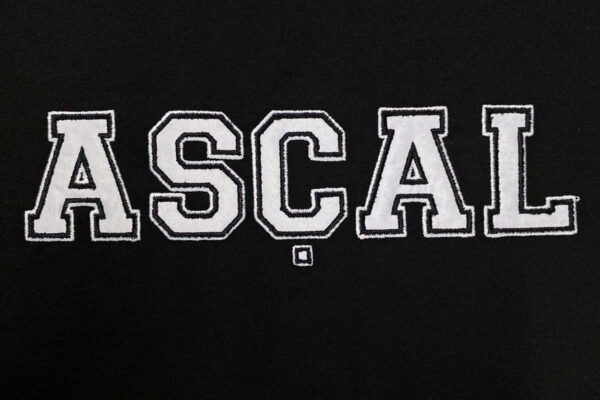 Abbas Sıdıka Çalık Anadolu Lisesi ASCAL Siyah Hoodie - Görsel 2