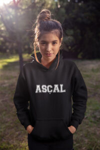 Abbas Sıdıka Çalık Anadolu Lisesi ASCAL Siyah Hoodie