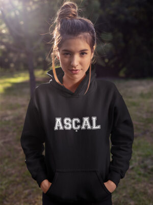 Abbas Sıdıka Çalık Anadolu Lisesi ASCAL Siyah Hoodie