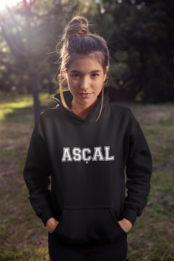 Abbas Sıdıka Çalık Anadolu Lisesi ASCAL Siyah Hoodie