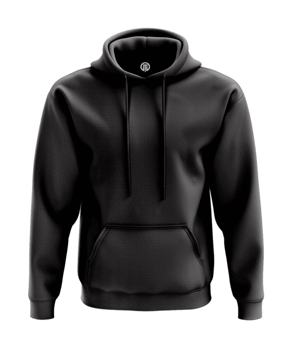 Füme hoodie, kapüşonlu, kanguru cepli