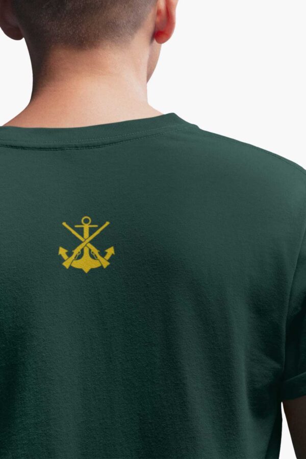 Navy Timsah Denizci Yeşil Tişört - Görsel 2