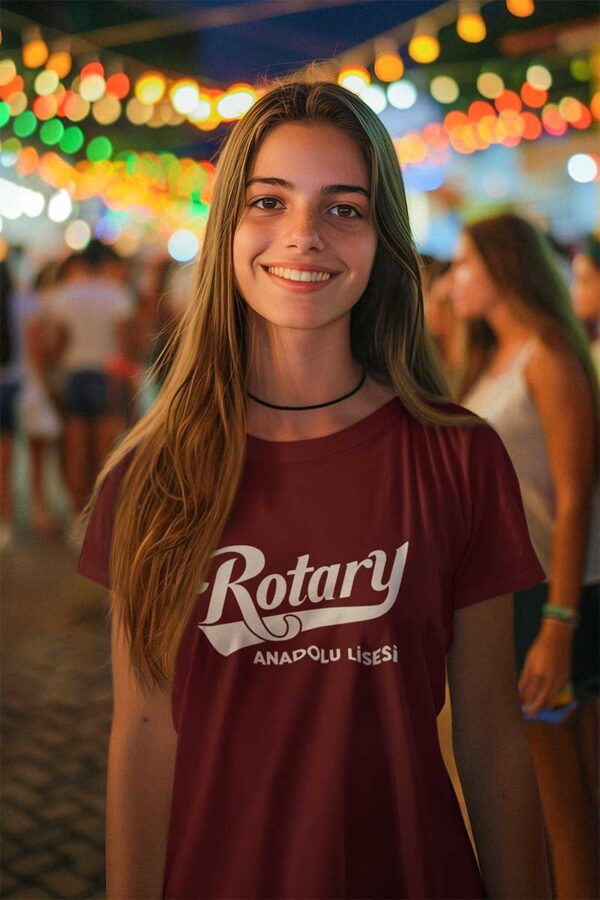 Rotary Anadolu Lisesi Okul Tişörtü - Görsel 2