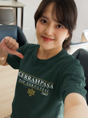 Cerrahpaşa Tıp Fakültesi Tişört Tasarımı
