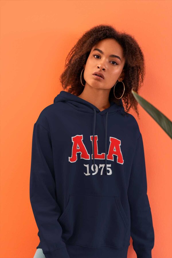 Adana Anadolu Lisesi Hoodie – Lacivert, ALA 1975 Kolej Stili