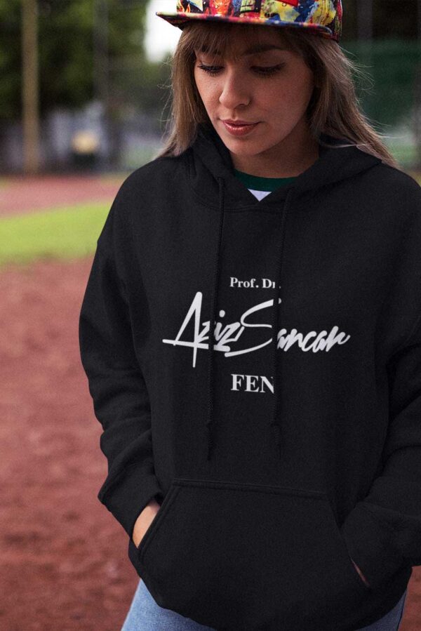 Aziz Sancar Fen Lisesi Siyah Hoodie
