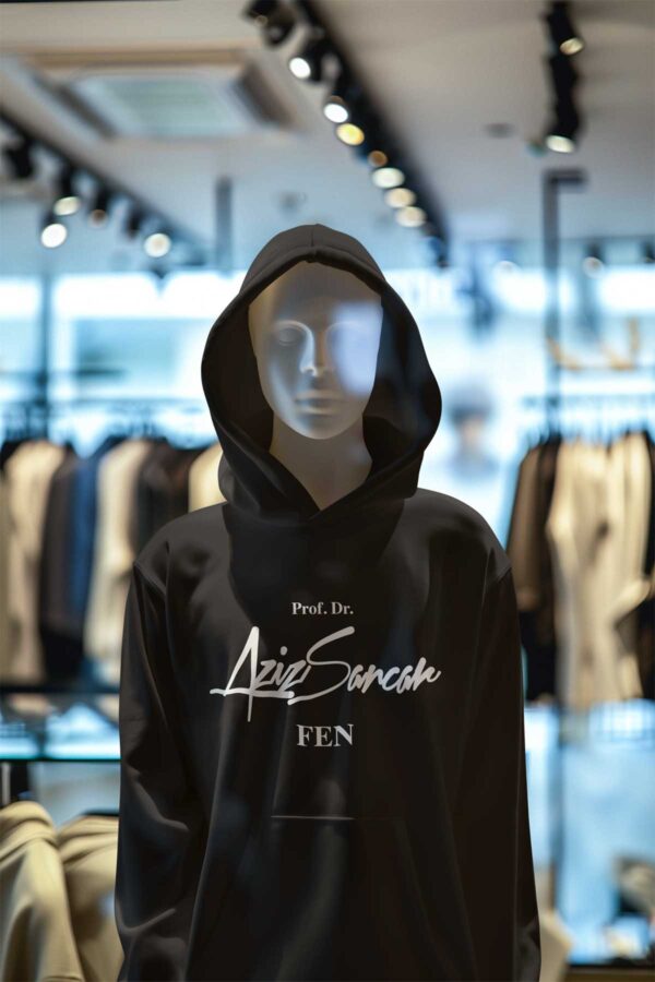 Aziz Sancar Fen Lisesi Siyah Hoodie - Görsel 2