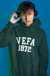 Vefa Lisesi Yeşil Kapüşonlu Sweatshirt