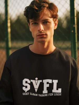 Şehit İlhan Varank Fen Lisesi Siyah Sweatshirt