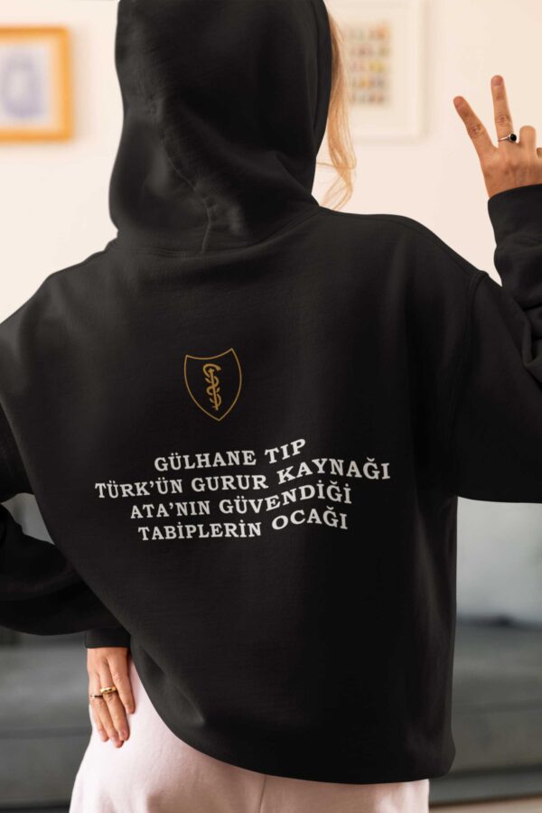 Gülhane Tıp Fakültesi Kapüşonlu Sweatshirt – 1898’den Bugüne Gelen Gelenek - Görsel 4