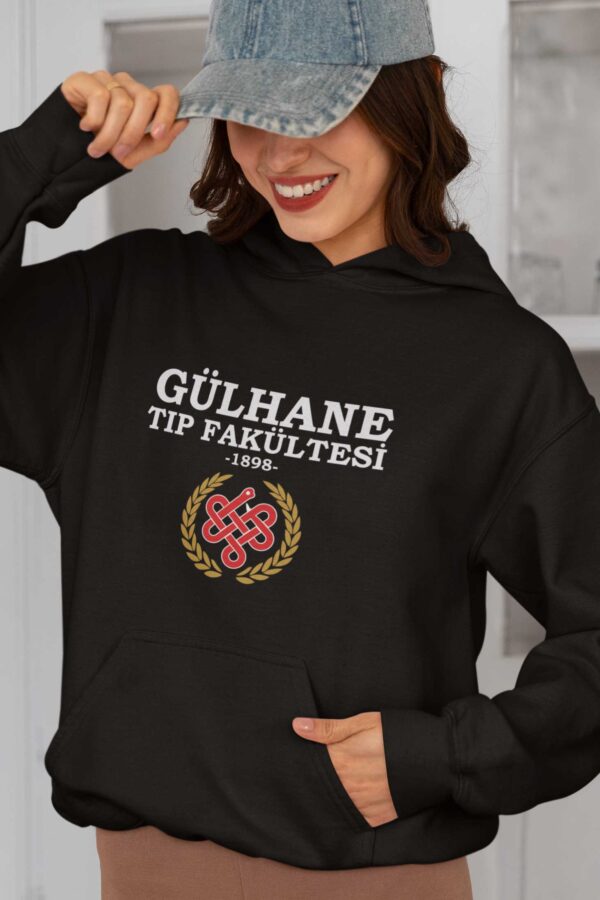 Gülhane Tıp Fakültesi Kapüşonlu Sweatshirt – 1898’den Bugüne Gelen Gelenek - Görsel 3